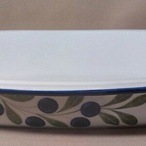 Dansk Berries Blueberry Rectangular Baker Lasagna Sri Lanka 13 1/8" PERFECT!